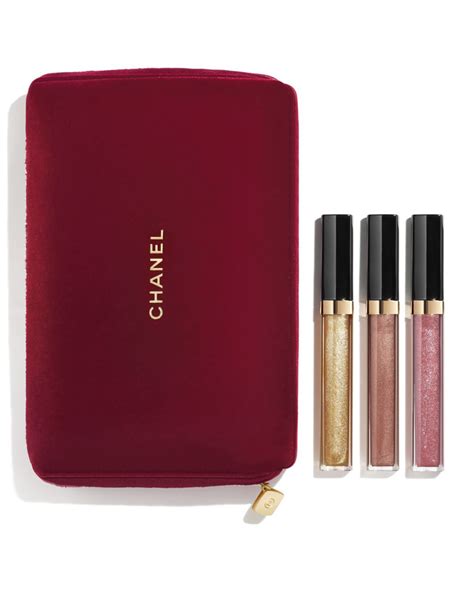 chanel sheer sensation lipgloss 3-piece set|CHANEL SHEER SENSATION Lipgloss Trio.